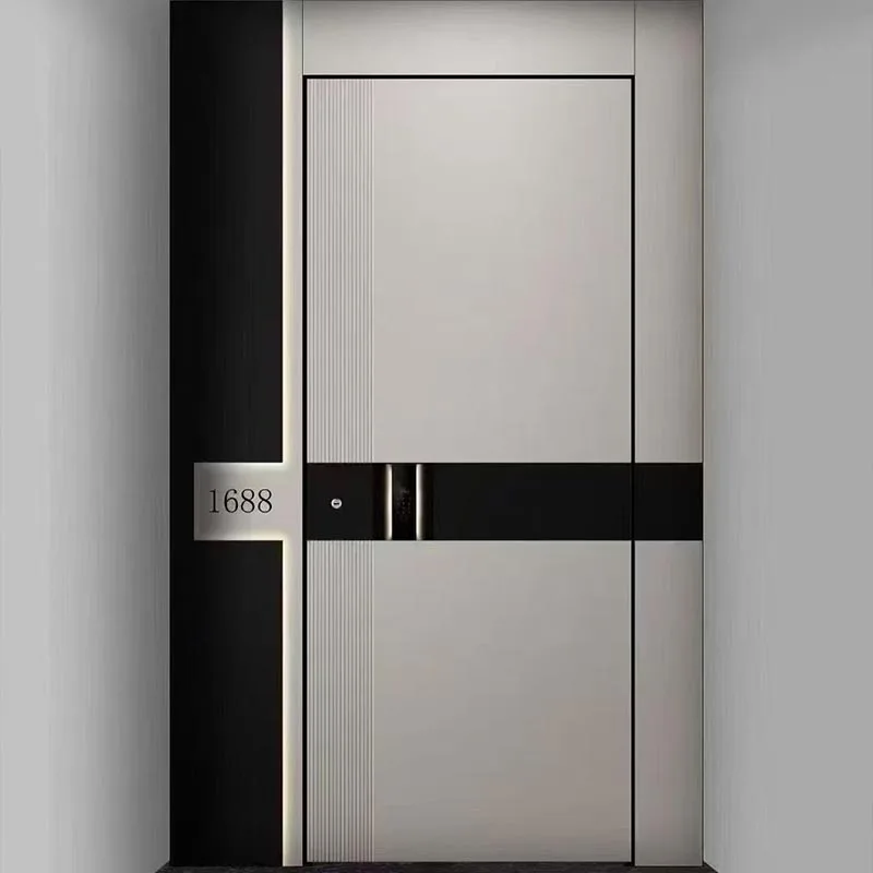 Porte insonorisée en fonte d’aluminium à isolation thermique – Scenic Design